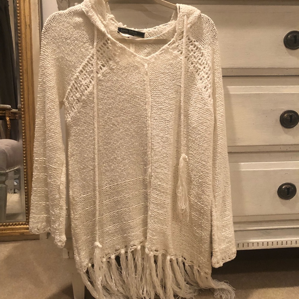 Sweater with hood